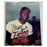 Jim "Mudcat" Grant Signed 8x10" Baseball Photo Minnesota Twins
