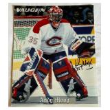Andy Moog Signed 8x10" Hockey Photo