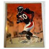 Terrell Davis Signed 1997 Leaf 8x10" Football Card Photo
