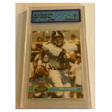 Brett Favre RC Graded 8 NM-Mint 1991 Stadium Ckyb #94 Rookie Football Card