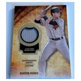 Buster Posey Game-Used Relic /331 2917 Topps Tier Oe #TIR-BP Numbered 130/331 Baseball Card