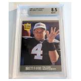 Brett Favre RC Beckett Graded 8.5 NM-MT+ 1991 Fleer Ultra Update #U1 Rookie Football Card