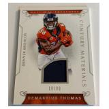 Demaryius Thomas Game-Used Relic /99 2016 national Treasures Century Materials #24 Numbered 18/99 Football Card