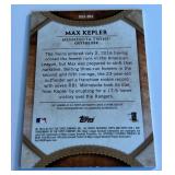 Max Kepler Auto /300 2017 Topps Tier One #BOA-MKE Numbered 008/300 Minnesota Twins Baseball Card