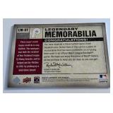 Steve CarltonGame-Used Bat Relic /99 2008 SP Legendary Cuts Memorabilia #LM-ST Numebred 79/99 Baseball Card