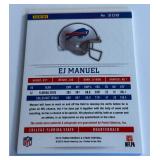 EJ Manuel /49 RC Auto Patch 2013 Rookies and Stars #208 Numbered 36/49 Football Card