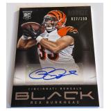 Rex Burkhead Auto /199 2013 Panini Black #174 Numbered 027/199 Rookie Football Card