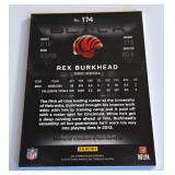 Rex Burkhead Auto /199 2013 Panini Black #174 Numbered 027/199 Rookie Football Card