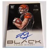 Tyler Eifert Auto RC /99 2013 Panini Black #237 Numbered 27/99 Rookie Football Card