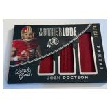 Josh Doctson Jumbo Relic /199 2016 Panini Black Gold #ML25 Mother Lode Numbered 013/199 Football Card