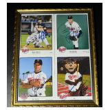 Signed Minnesota Twins Photos - Ron Gardenhire, Pat Neshek, Matt Tolbert, Joe Varva, and TC Bear