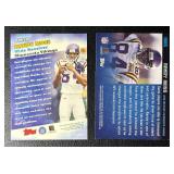Randy Moss 2 Card Football Lot Minnesota Vikings