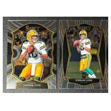 Jordan Love 2 RC Football Rookie Card Lot