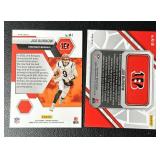 Joe Burrow 2 Card Football Lot