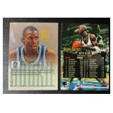 Kevin Garnett 2 RC Basketball Card Lot