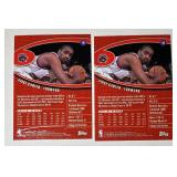 Vince Carter 2 RC Basketball Card Lot