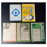 Brooks Robinson 5 Card Vintage Baseball Lot