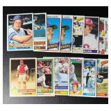 George Brett, Robin Yount, Mike Schmidt, and Johnny Bench 13 Card Vintage Baseball Lot 1976-1984
