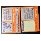 Jim Marshall and Carl Eller 1970 Topps Vintage Minnesota Vikings Football Cards