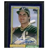Jose Canseco Auto  056/150 2022 Topps Archives #72DB-JC Oakland Athletics Baseball Card