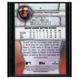 Gunnar Henderson RC  2023 Bowman Platinum #79 Baltimore Orioles Baseball Card