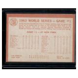 Sandy Koufax World Series Game 1   1964 Topps #136 Los Angeles Dodgers/New York Yankees Baseball Card