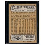Billy Williams   1968 Topps #37 Chicago Cubs Baseball Card