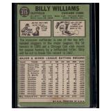 Billy Williams   1967 Topps #315 Chicago Cubs Baseball Card