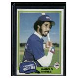 Harold Baines RC  1981 Topps #347 Chicago White Sox Baseball Card