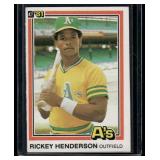 Rickey Henderson 2nd Year   1981 Donruss #119 Oakland Athletics Baseball Card