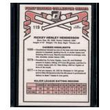 Rickey Henderson 2nd Year   1981 Donruss #119 Oakland Athletics Baseball Card