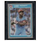 Kirby Puckett RC  1985 Fleer #286 Minnesota Twins Baseball Card