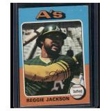 Reggie Jackson   1975 Topps #300 Oakland Athletics Baseball Card