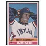 Dennis Eckersley RC  1976 Topps #98 Cleveland Indians Baseball Card