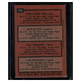 Lou Whitaker Rookie 2nd Basemen RC  1978 Topps #704  Baseball Card