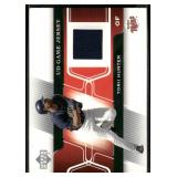 Torii Hunter Relic   2005 Upper Deck Game Classic New jersey Cardinals #GJ-HU Minnesota Twins Baseball Card