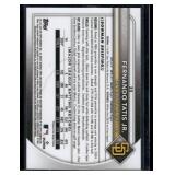 Fernando Tatis Jr. /50 Mojo  26/50 2025 Bowman Chrome #23 San Diego Padres Baseball Card