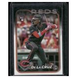 Elly De La Cruz RC  2024 Topps #141 Cincinnati Reds Baseball Card