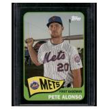 Pete Alonso  059/299 2020 Topps Choice Black #TC-5 New York Mets Baseball Card
