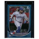 Bo Bichette Blue Mojo  082/175 2025 Bowman Chrome #92 Toronto Blue Jays Baseball Card