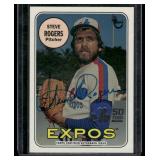 Steve Rogers Auto   2019 Topps Archives 50th Anniversary of the MontrÃ©al Expos Autographs #MTLA-SR Montreal Expos Baseball Card