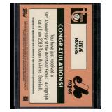 Steve Rogers Auto   2019 Topps Archives 50th Anniversary of the MontrÃ©al Expos Autographs #MTLA-SR Montreal Expos Baseball Card