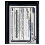 Bobby Witt Jr.   2021 Bowman Chrome Prospects BlueRefractor #BCP-1 Kansas City Royals Baseball Card