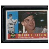 Harmon Killebrew   1960 Topps #210 Minnesota Twins Baseball Card