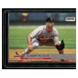 Albert Pujols RC  2002 Stadium Club #5 St. Louis Cardinals Baseball Card