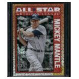 Mickey Mantle Mojo Refractor   2025 Topps 35th Anniversary 1990 #90ASC-43 New York Yankees Baseball Card