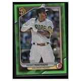 Manny Machado Green Parallel  77/399 2024 Bowman #94 San Diego Padres Baseball Card