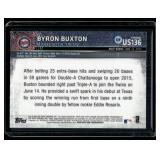 Byron Buxton Pulsar Refractor RC  2014 Topps Chrome #US136 Minnesota Twins Baseball Card