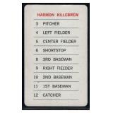 Harmon Killebrew   1970 Milton Bradley # Minnesota Twins Baseball Card