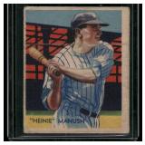 Heinie Manush   1934 National Chicle Diamond Stars (R327) #30 Washington Senators Baseball Card
